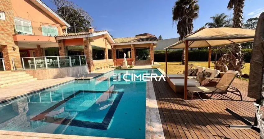 Casa com 5 dormitórios, 1400 m² - venda por R$ 21.000.000,00 ou aluguel por R$ 60.300,00/mês - Lago Azul - Araçoiaba da Serra/SP