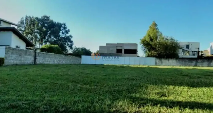 Terreno à venda em condomínio no Loteamento Alphaville Campinas, Campinas-SP: 689,13 m² de área!