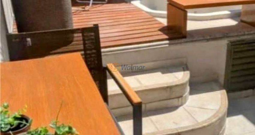 Cobertura de Luxo à Venda em Campinas-SP, no Cambuí: 1 quarto, 1 suíte, 3 salas, 3 banheiros, 2 vagas, 110,46 m² de puro conforto!
