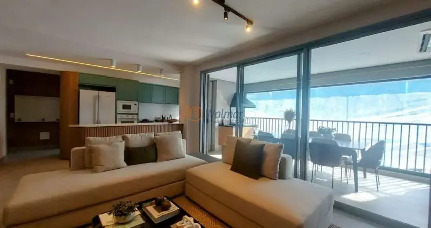 Apartamento de alto padrão à venda ou locação em Campinas-SP - 3 quartos, 3 suítes, 3 salas, 5 banheiros, 2 vagas, 139,12m²