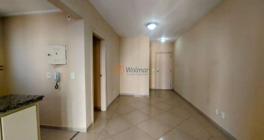 Apartamento à venda no Cambuí, Campinas-SP: 1 quarto, 1 suíte, 2 salas, 2 banheiros, 1 vaga, 48,12m² de área.