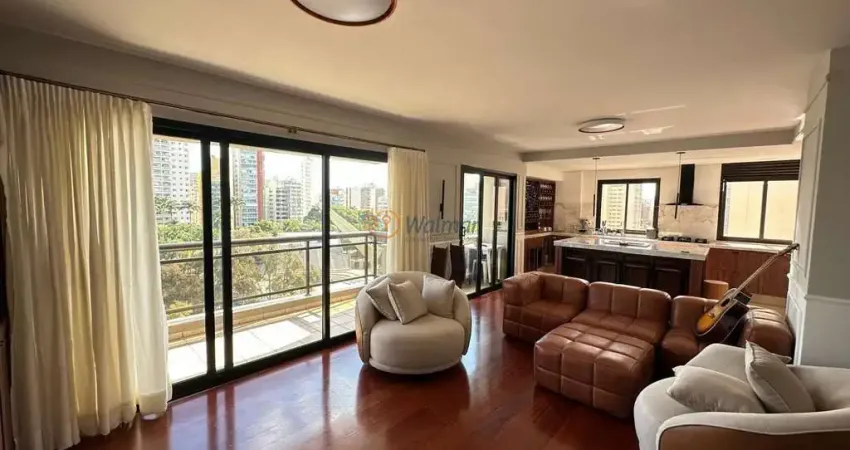 Imperdível Apartamento de Luxo no Cambuí: 3 Quartos, 3 Suítes, 3 Salas, 5 Banheiros, 3 Vagas de Garagem, 240m² - Campinas-SP