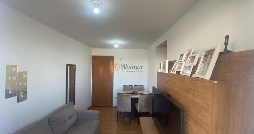 Apartamento à venda em Campinas-SP, Parque das Cachoeiras: 1 quarto, 2 salas, 1 banheiro, 1 vaga, 43m². Imperdível!