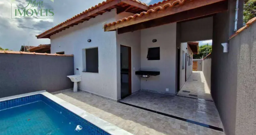 Casa com 3 dormitórios à venda, 90 m² por R$ 370.000,00 - Jardim das Palmeiras - Itanhaém/SP