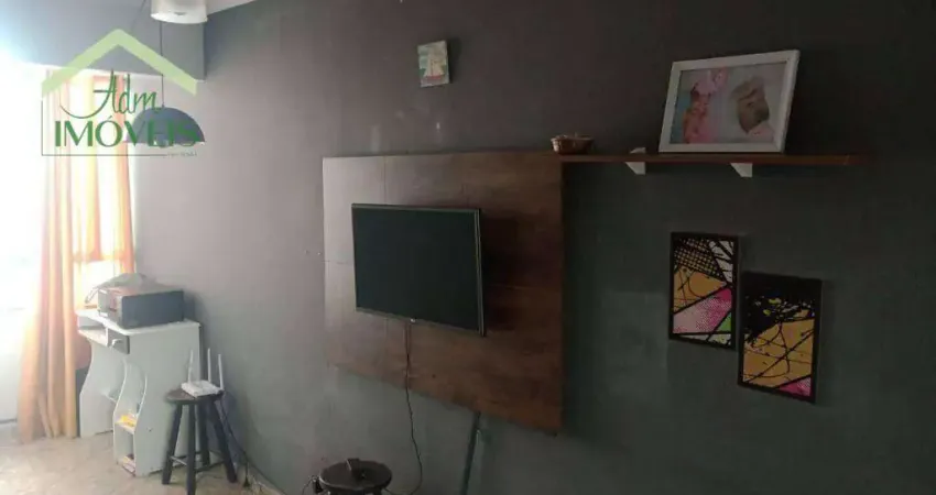 Apartamento com 2 dormitórios à venda, 57 m² por r$ 210.000,00 - mirim - praia grande/sp