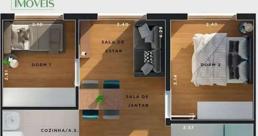 Apartamento com 2 dormitórios à venda, 34 m² por r$ 326.000,00 - vila mazzei - são paulo/sp