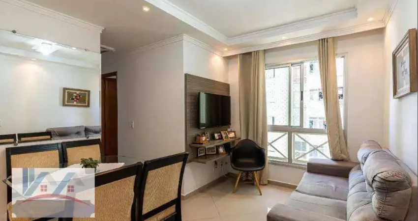 Apartamento com 2 dormitórios à venda, 50 m² por r$ 330.000,00 - vila cruz das almas - são paulo/sp