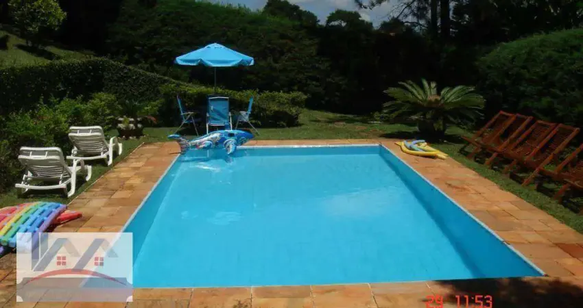 Chácara com 4 dormitórios à venda, 2500 m² por r$ 1.690.000,00 - chácaras fernão dias - atibaia/sp