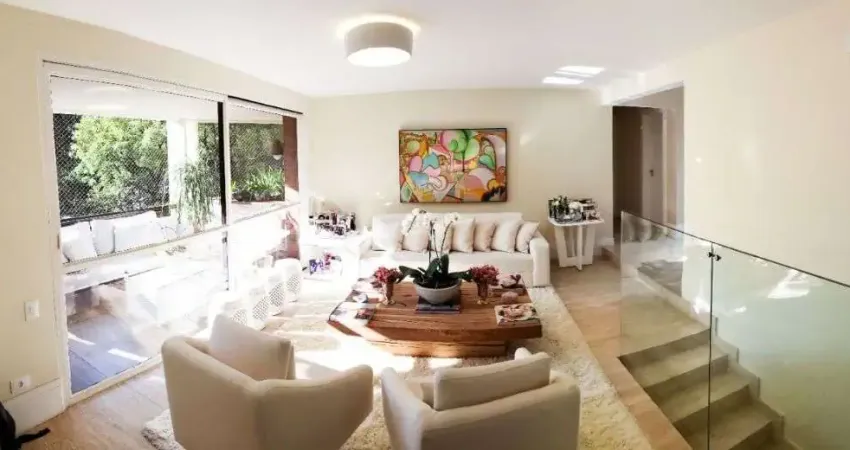 Duplex à venda, no les jardins em são paulo, jardim europa, com 5 quartos, 284.43m²