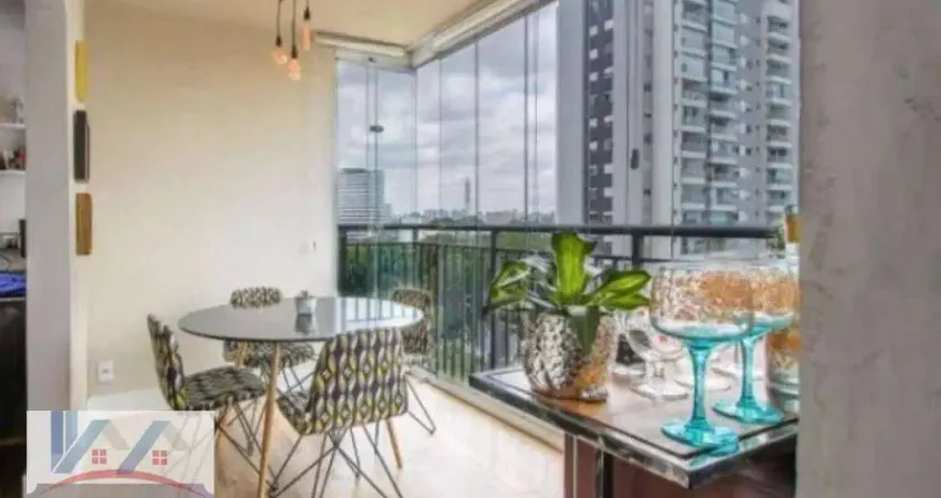 Apartamento com 2 dormitórios à venda, 60 m² por r$ 690.000,00 - vila anastácio - são paulo/sp