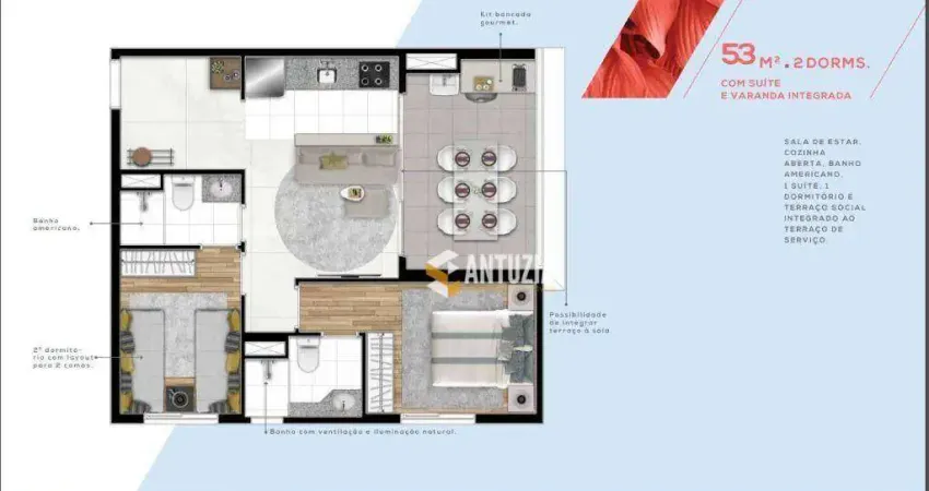 Apartamento com 2 dormitórios à venda, 53 m² por r$ 515.000,00 - barra funda - são paulo/sp