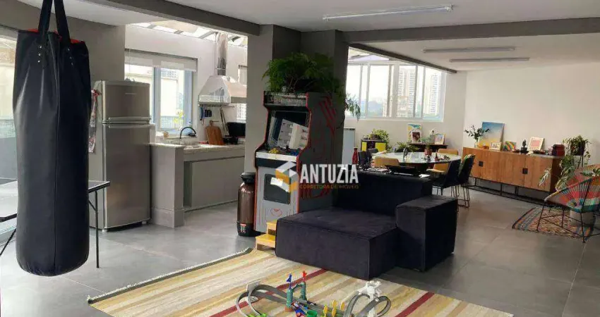 Cobertura com 4 dormitórios à venda, 240 m² por r$ 3.500.000,00 - vila leopoldina - são paulo/sp