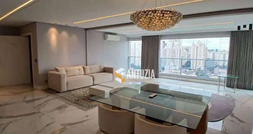 Apartamento com 3 dormitórios à venda, 221 m² por r$ 5.500.000,00 - vila romana - são paulo/sp