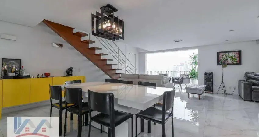 Cobertura com 4 dormitórios à venda, 320 m² por r$ 3.290.000,00 - perdizes - são paulo/sp