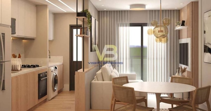 Apartamento com 2 dormitórios à venda, 50 m² por R$ 330.000,00 - Jardim Cláudia - Pinhais/PR