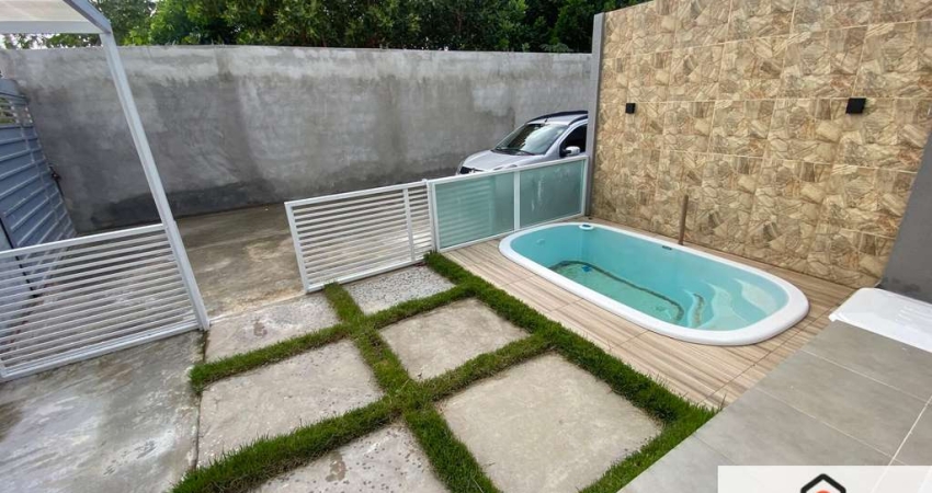 Casa em Condomínio em Jacuípe 2/4 Suíte, Piscina, Garagem