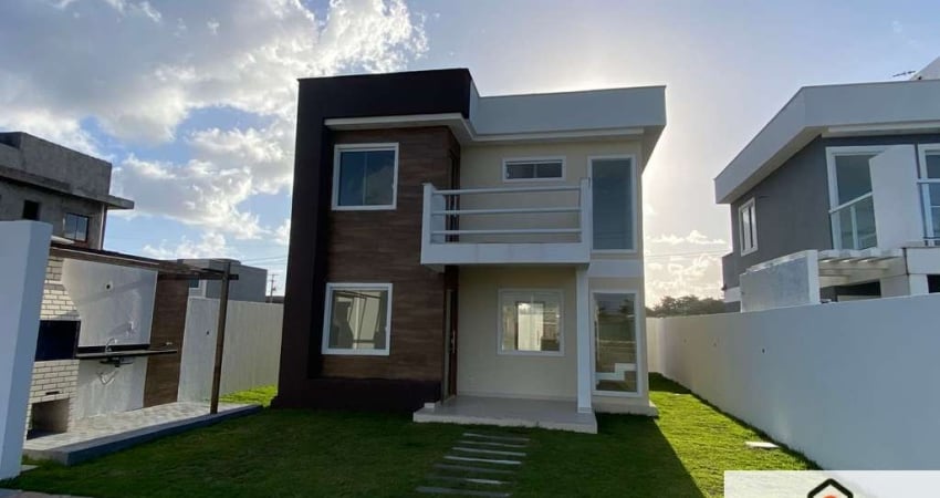 Casa em condomínio fechado com 3 quartos à venda na Rodovia BA-099, s/n, Arembepe (Abrantes), Camaçari