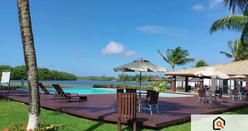 Vendo  apartamento 2/4 suíte, frente rio jacuipe, piscina, barra  jacuípe