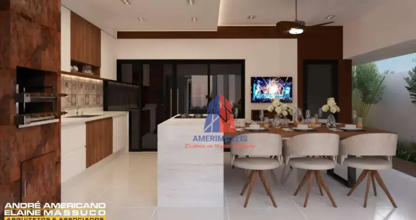 Casa com 3 dormitórios à venda, 275 m² por R$ 2.500.000,00 - Loteamento Residencial Jardim Villagio - Americana/SP