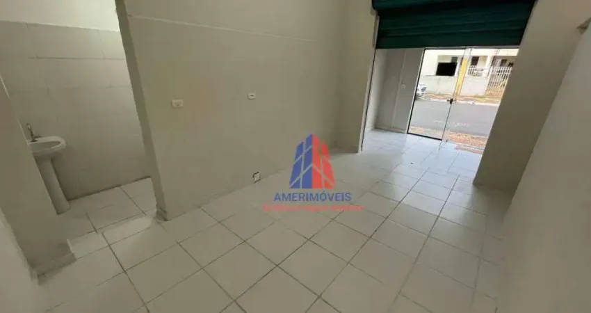 Salão para alugar, 30 m² por r$ 860,00/mês - vila dainese - americana/sp