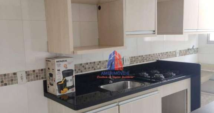 Apartamento com 2 dormitórios à venda, 55 m² por R$ 255.000,00 - Catharina Zanaga - Americana/SP