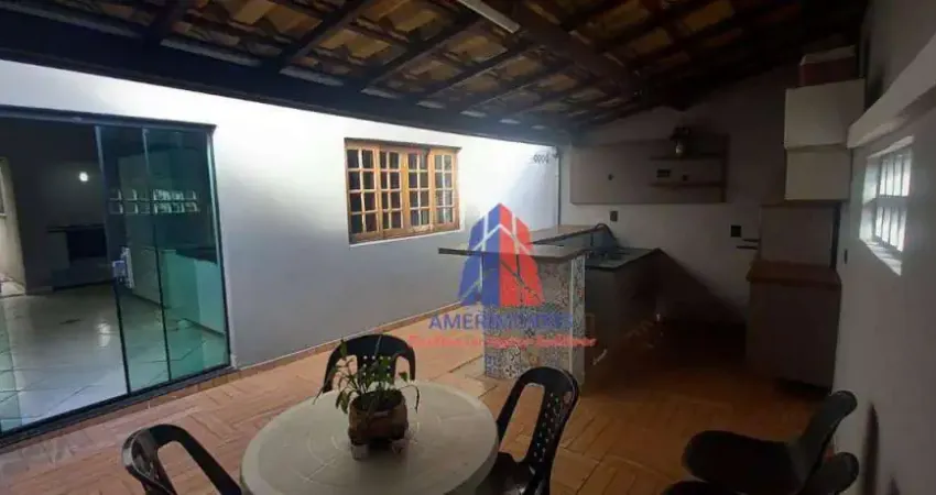 Sobrado com 4 dormitórios, 283 m² - venda por R$ 750.000,00 ou aluguel por R$ 3.664,00/mês - Jardim Nielsen Ville - Americana/SP