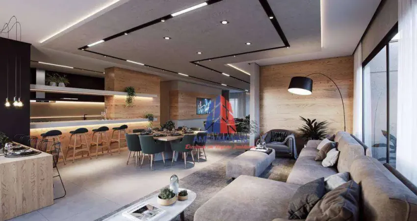 Apartamento com 3 dormitórios à venda, 112 m² por R$ 1.052.000,00 - Vila Nossa Senhora de Fátima - Americana/SP