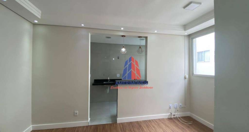 Apartamento com 2 dormitórios à venda, 52 m² por R$ 200.000,00 - Jardim Progresso - Americana/SP
