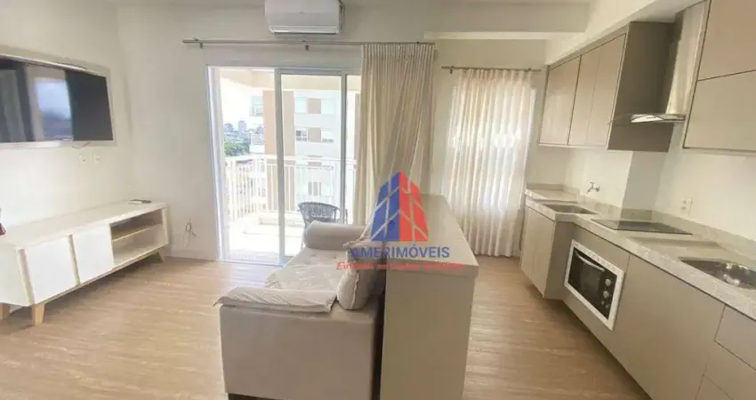 Apartamento com 1 dormitório para alugar, 48 m² por R$ 4.605,00/mês - Santo Antônio - Americana/SP