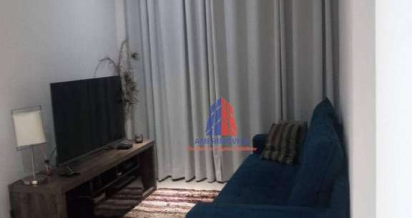 Apartamento com 1 dormitório à venda, 45 m² por R$ 180.000 - Jardim Paulistano - Americana/SP