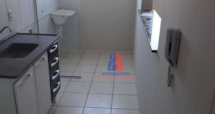 Apartamento com 2 dormitórios à venda, 50 m² por R$ 205.000,00 - Chácara Letônia - Americana/SP