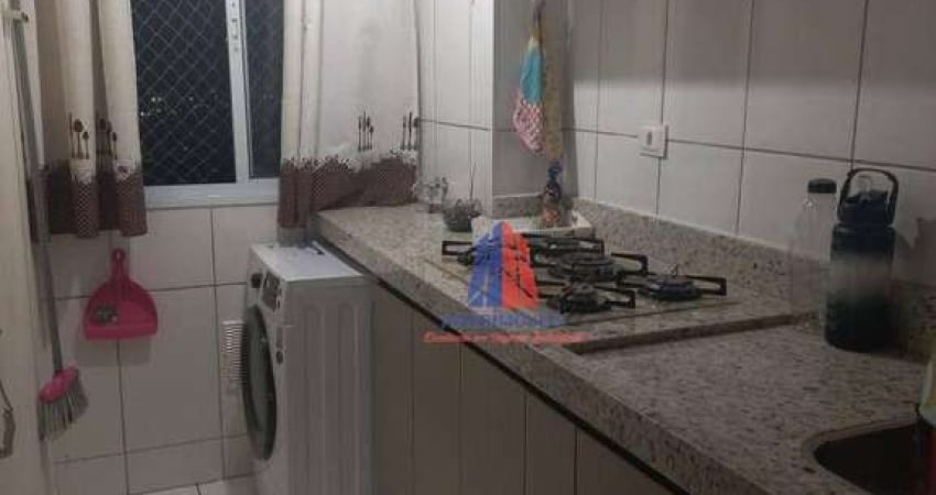 Apartamento com 2 dormitórios à venda, 50 m² por r$ 310.000,00 - vila massucheto - americana/sp