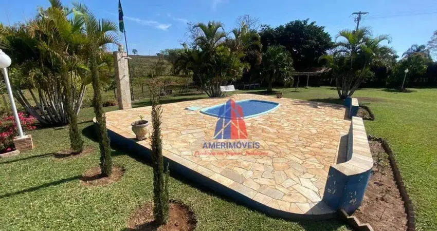 Chácara com 3 dormitórios à venda, 5060 m² por r$ 870.000,00 - boa vista - são pedro/sp