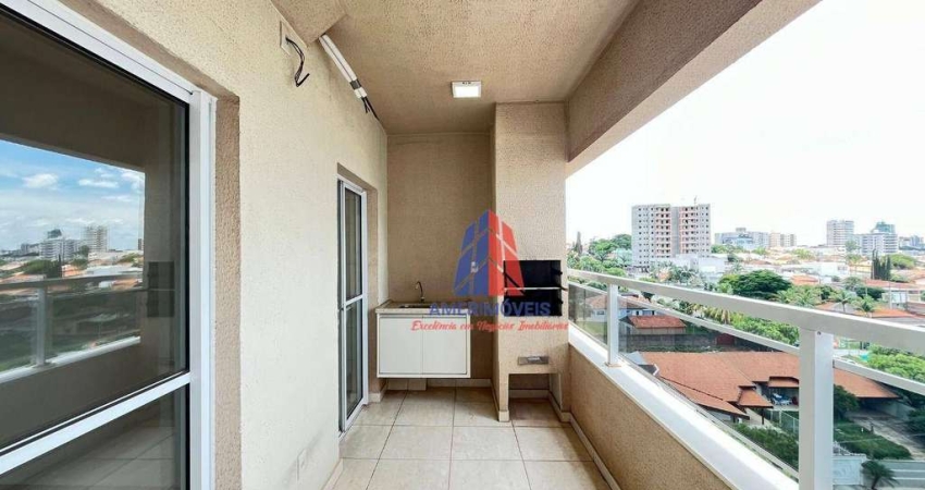 Apartamento com 3 dormitórios à venda, 75 m² por R$ 540.000,00 - Santo Antônio - Americana/SP