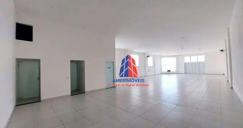 Salão para alugar, 246 m² por R$ 8.267,00/mês - Vila São Pedro - Americana/SP