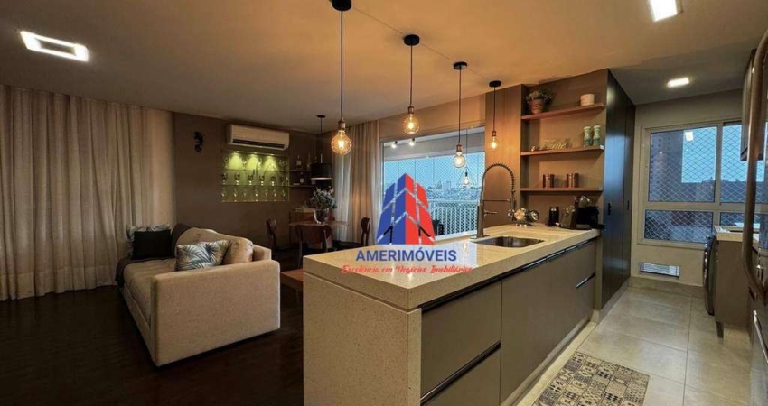 Apartamento com 2 dormitórios à venda, 77 m² por R$ 950.000 - Santo Antônio - Americana/SP