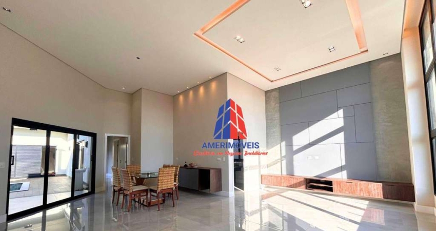 Casa com 3 dormitórios, 250 m² - venda por R$ 2.500.000 ou aluguel por R$ 12.138/mês - Loteamento Residencial Jardim Villagio - Americana/SP