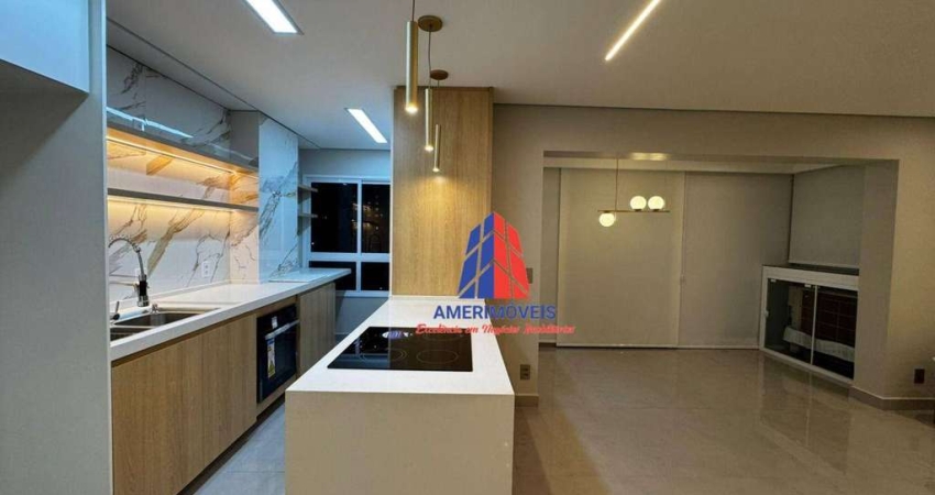 Apartamento com 2 dormitórios à venda, 77 m² por R$ 850.000 - Santo Antônio - Americana/SP