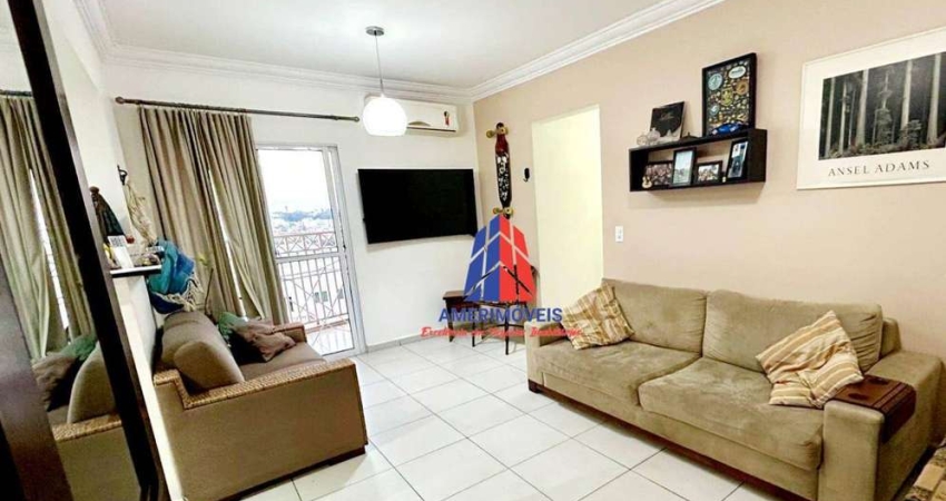 Apartamento com 3 dormitórios à venda, 70 m² por R$ 480.000 - Jardim Santana - Americana/SP