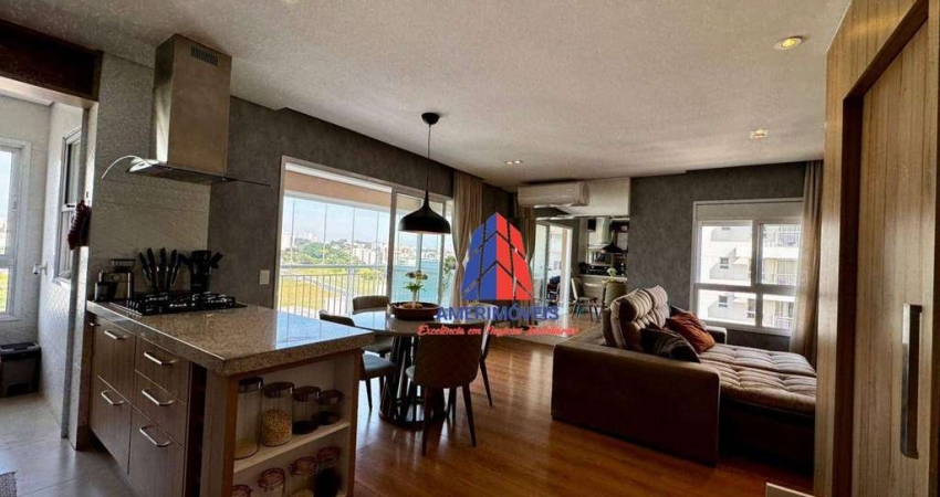 Apartamento com 2 dormitórios à venda, 77 m² por R$ 880.000 - Santo Antônio - Americana/SP