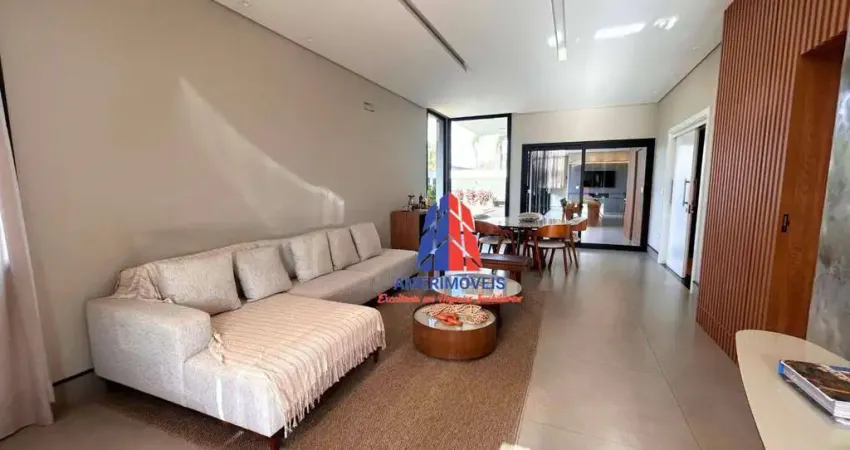 Sobrado com 4 dormitórios à venda, 390 m² por r$ 3.690.000,00 - condomínio terras do imperador - americana/sp