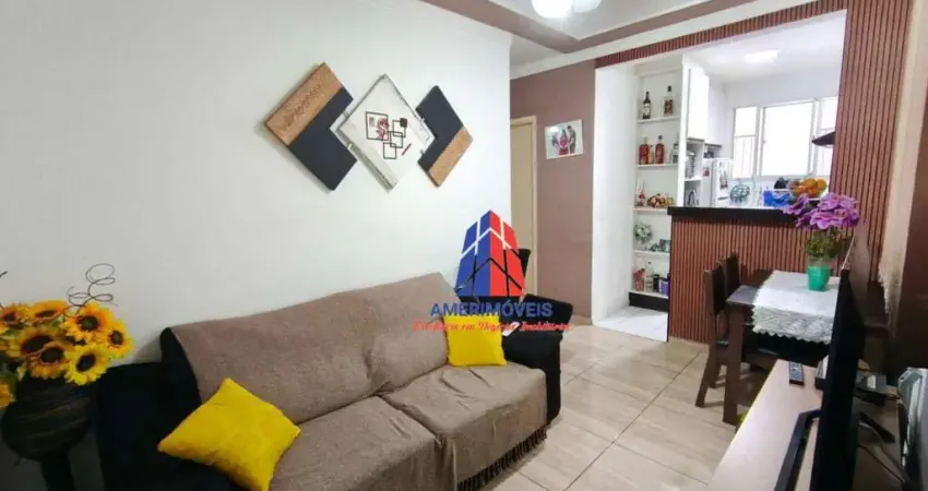 Apartamento com 2 dormitórios à venda, 50 m² por r$ 215.000 - loteamento industrial machadinho - americana/sp