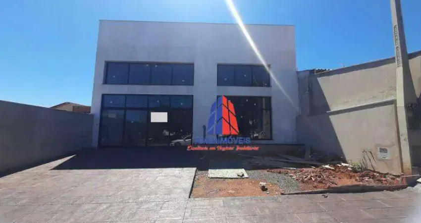 Salão para alugar, 250 m² por r$ 7.638,08/mês - parque nova carioba - americana/sp