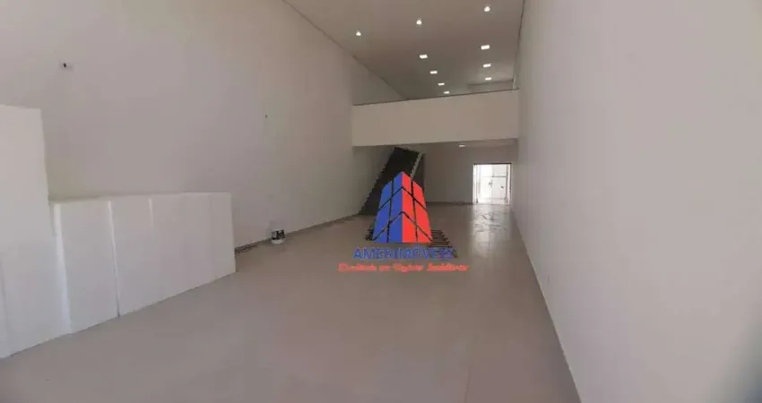 Salão para alugar, 160 m² por r$ 4.127/mês - parque nova carioba - americana/sp