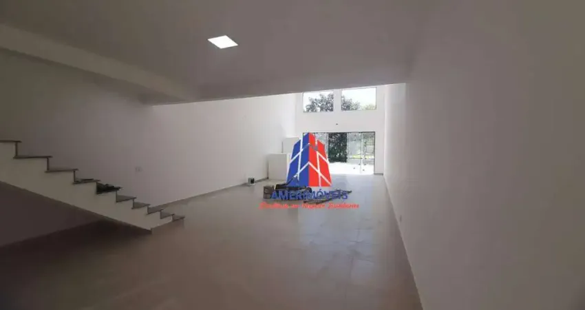 Salão para alugar, 160 m² por r$ 4.127/mês - parque nova carioba - americana/sp