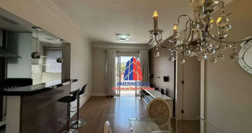 Apartamento com 3 dormitórios à venda, 70 m² por r$ 470.000 - vila jones - americana/sp