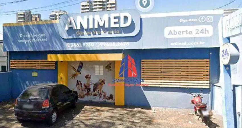 Salão para alugar, 220 m² por r$ 5.288,33/mês - jardim girassol - americana/sp