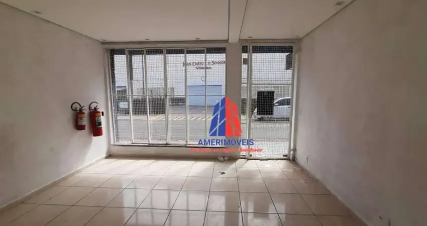 Salão para alugar, 30 m² por r$ 1.043/mês - centro - americana/sp