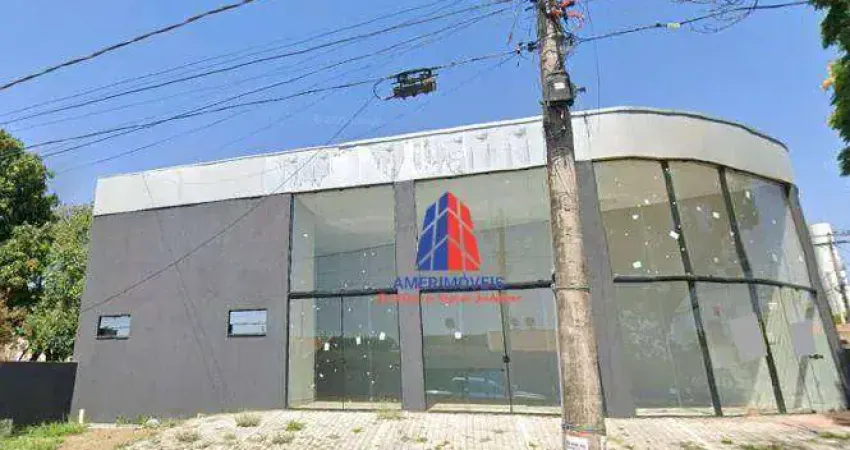 Salão para alugar, 93 m² por r$ 1.122/mês - praia azul - americana/sp