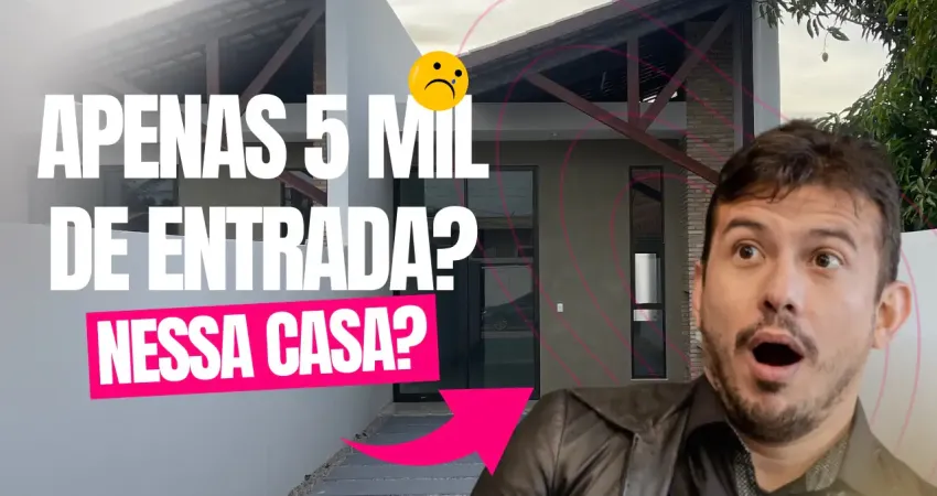 Casa de praia nova em paracuru condições especiais pronta pra morar e financiar